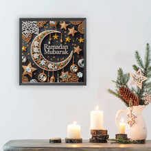 Load image into Gallery viewer, Diamond Painting - Partial Special Shaped - Ramadan Crescent Moon Stars (30*30CM)
