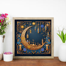 Load image into Gallery viewer, Diamond Painting - Partial Special Shaped - Crescent Moon At Night (30*30CM)
