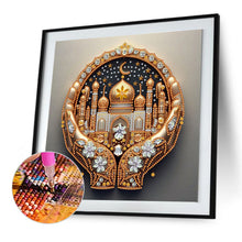 Load image into Gallery viewer, Diamond Painting - Partial Special Shaped - Holding Castle (30*30CM)
