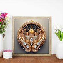 Load image into Gallery viewer, Diamond Painting - Partial Special Shaped - Holding Castle (30*30CM)
