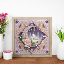 Load image into Gallery viewer, Diamond Painting - Partial Special Shaped - Framed Painting Crescent Moon (30*30CM)
