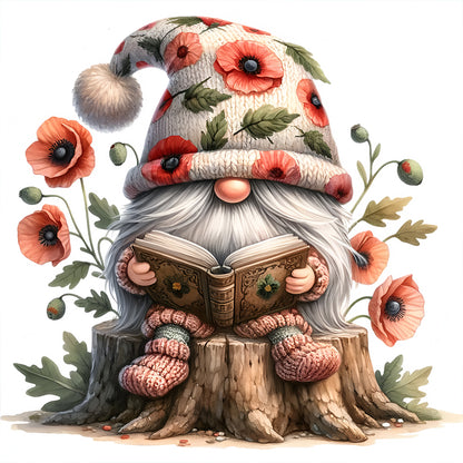 Diamond Painting - Full Round - Gnome (30*30CM)