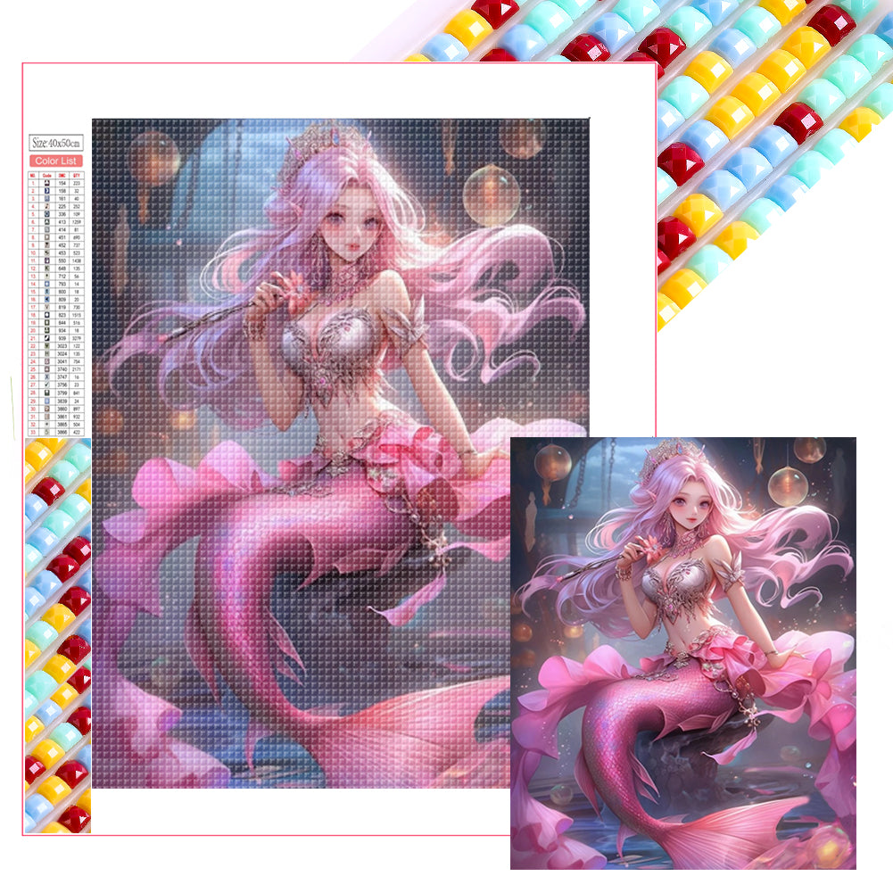 Diamond Painting - Full Square - Mermaid (40*50CM)