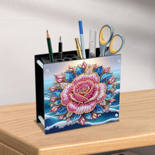 Load image into Gallery viewer, Acrylic Special Shape Diamond Painting Pencil Holder Desktop Ornaments Organizer
