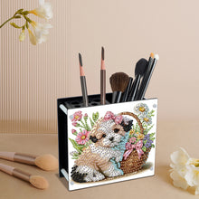 Load image into Gallery viewer, Acrylic Special Shape Diamond Painting Pencil Holder Desktop Ornaments Organizer
