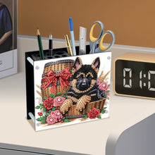 Load image into Gallery viewer, Acrylic Special Shape Diamond Painting Pencil Holder Desktop Ornaments Organizer
