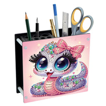 Load image into Gallery viewer, Acrylic Special Shape Diamond Painting Pencil Holder Desktop Ornaments Organizer
