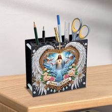 Load image into Gallery viewer, Acrylic Special Shape Diamond Painting Pencil Holder Desktop Ornaments Organizer
