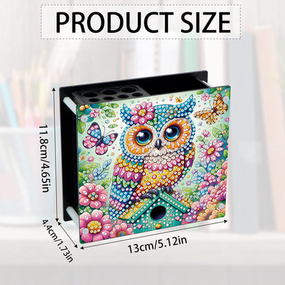 Acrylic Special Shape Diamond Painting Pencil Holder Desktop Ornaments Organizer