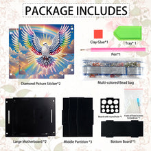 Load image into Gallery viewer, Acrylic Special Shape Diamond Painting Pencil Holder Desktop Ornaments Organizer
