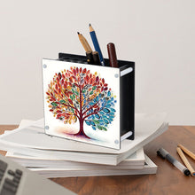 Load image into Gallery viewer, Acrylic Special Shape Diamond Painting Pencil Holder Desktop Ornaments Organizer
