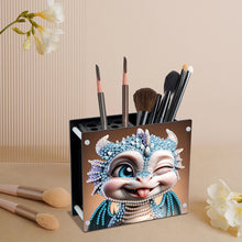 Load image into Gallery viewer, Acrylic Special Shape Diamond Painting Pencil Holder Desktop Ornaments Organizer
