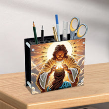 Load image into Gallery viewer, Acrylic Special Shape Diamond Painting Pencil Holder Desktop Ornaments Organizer
