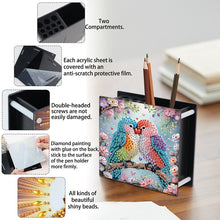 Load image into Gallery viewer, Acrylic Special Shape Diamond Painting Pencil Holder Desktop Ornaments Organizer
