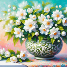 Load image into Gallery viewer, Diamond Painting - Full Round - Gardenia (30*30CM)
