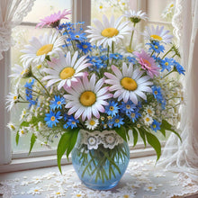 Load image into Gallery viewer, Diamond Painting - Full Round - Daisy (30*30CM)
