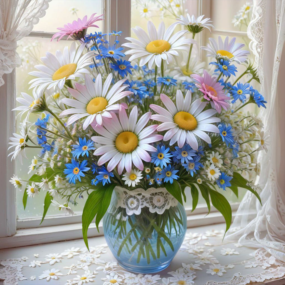 Diamond Painting - Full Round - Daisy (30*30CM)
