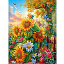 Load image into Gallery viewer, Diamond Painting - Full Round - Sunflower (30*40CM)
