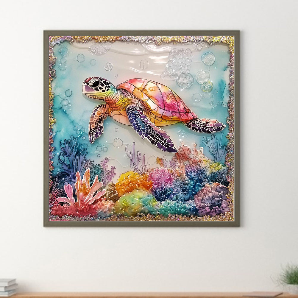 Diamond Painting - Full Round - Sea Turtle (40*40CM)