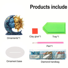 Load image into Gallery viewer, Acrylic Special Shaped Beautiful Pattern 5D DIY Diamond Art Tabletop Decorations
