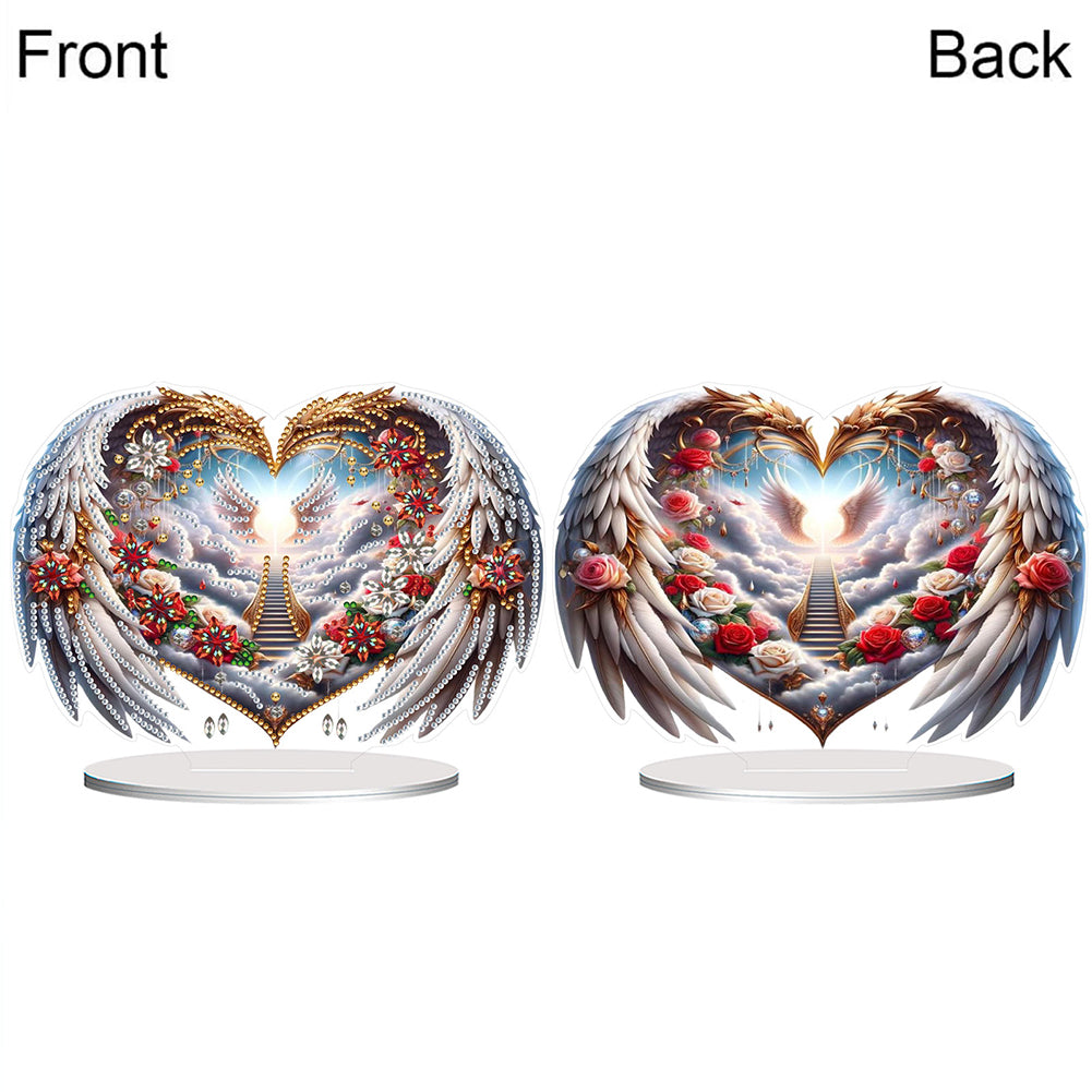 Acrylic Special Shaped Beautiful Pattern 5D DIY Diamond Art Tabletop Decorations