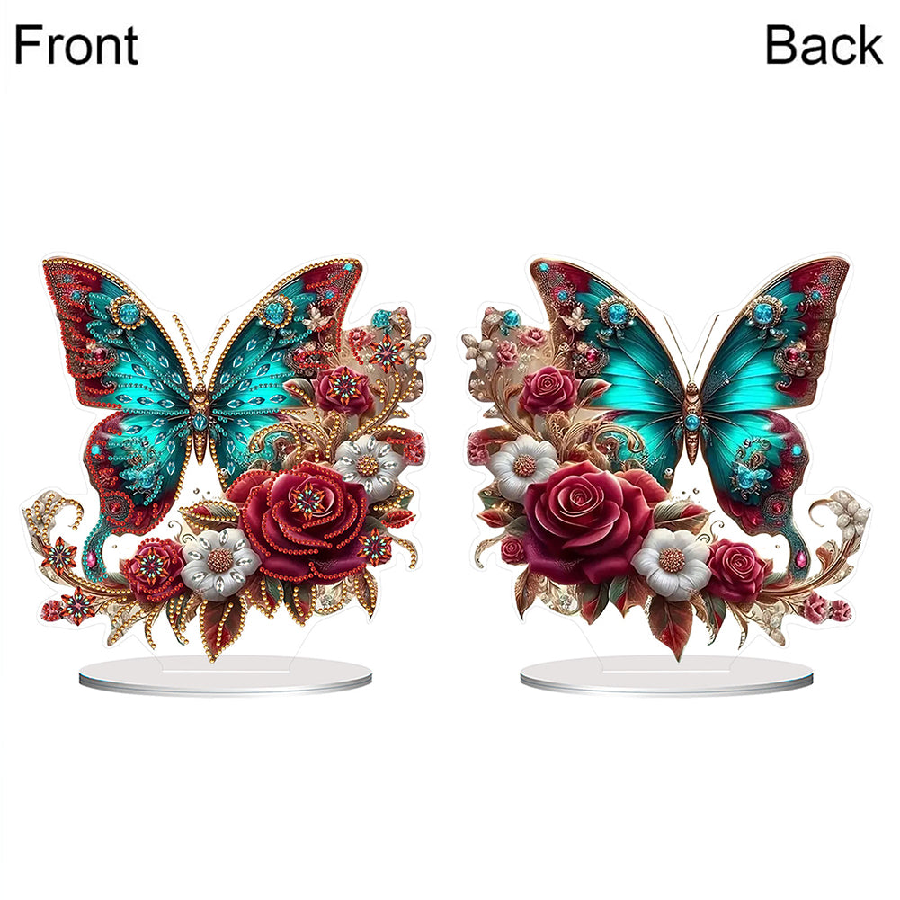 Acrylic Special Shaped Beautiful Pattern 5D DIY Diamond Art Tabletop Decorations