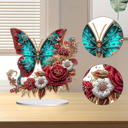 Acrylic Special Shaped Beautiful Pattern 5D DIY Diamond Art Tabletop Decorations
