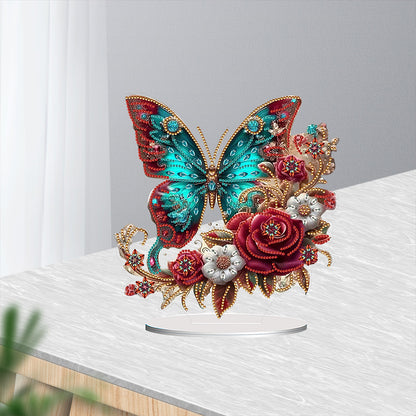 Acrylic Special Shaped Beautiful Pattern 5D DIY Diamond Art Tabletop Decorations