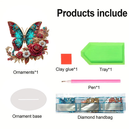 Acrylic Special Shaped Beautiful Pattern 5D DIY Diamond Art Tabletop Decorations