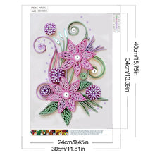 Load image into Gallery viewer, Diamond Painting - Partial Special Shaped - Flower (30*40CM)
