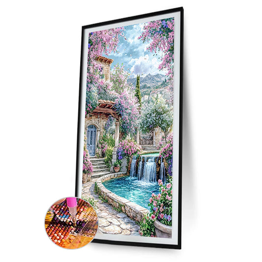 Diamond Painting - Full Round - Cabin Scenery (40*70CM)