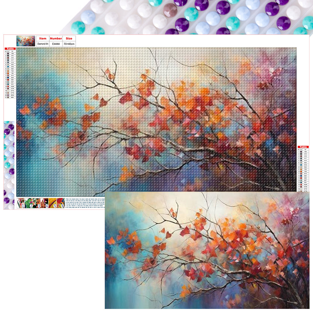 Diamond Painting - Full Round - Leaves (70*40CM)