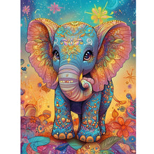 Load image into Gallery viewer, Diamond Painting - Full Round - Elephant (30*40CM)
