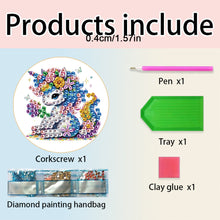 Load image into Gallery viewer, Wooden PET Animals 5D DIY Diamond Art Magnets Bottle Opener Crafts for Beginners
