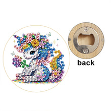 Load image into Gallery viewer, Wooden PET Animals 5D DIY Diamond Art Magnets Bottle Opener Crafts for Beginners

