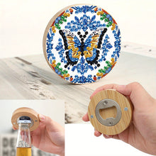 Load image into Gallery viewer, Wooden PET Animals 5D DIY Diamond Art Magnets Bottle Opener Crafts for Beginners

