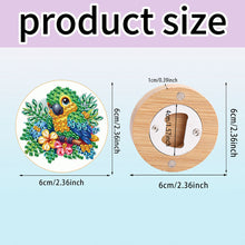 Load image into Gallery viewer, Wooden PET Animals 5D DIY Diamond Art Magnets Bottle Opener Crafts for Beginners
