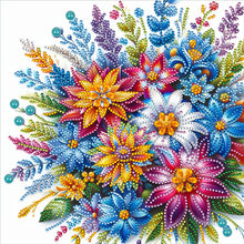 Load image into Gallery viewer, Diamond Painting - Partial Special Shaped - Bouquet (30*30CM)
