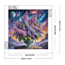 Load image into Gallery viewer, Diamond Painting - Partial Special Shaped - Lavender (30*30CM)
