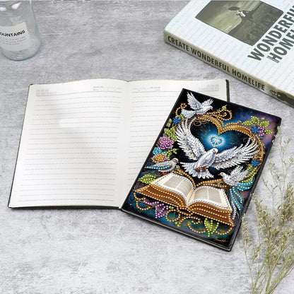 50 Pages A5 Special Shaped 5D Diamond Drawing Book Art Birthdays Gifts for Teens