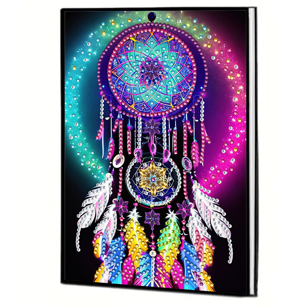 50 Pages A5 Special Shaped 5D Diamond Drawing Book Art Birthdays Gifts for Teens