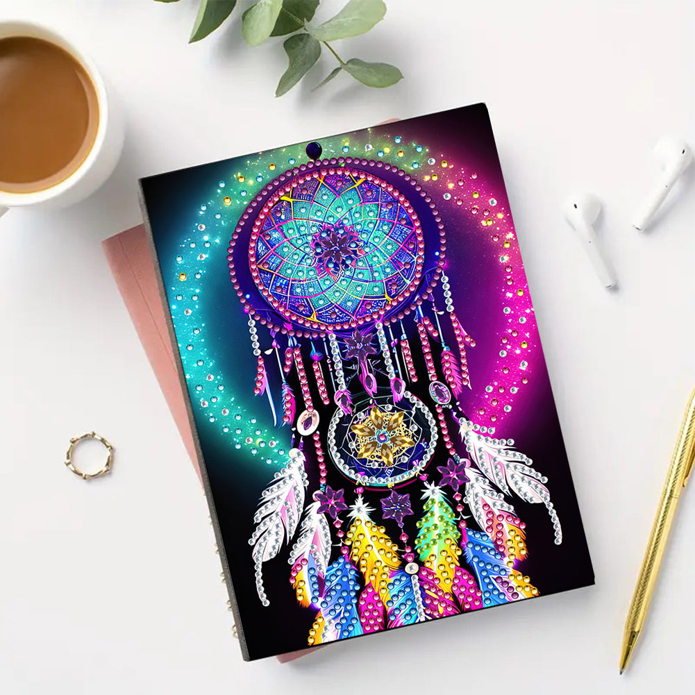 50 Pages A5 Special Shaped 5D Diamond Drawing Book Art Birthdays Gifts for Teens
