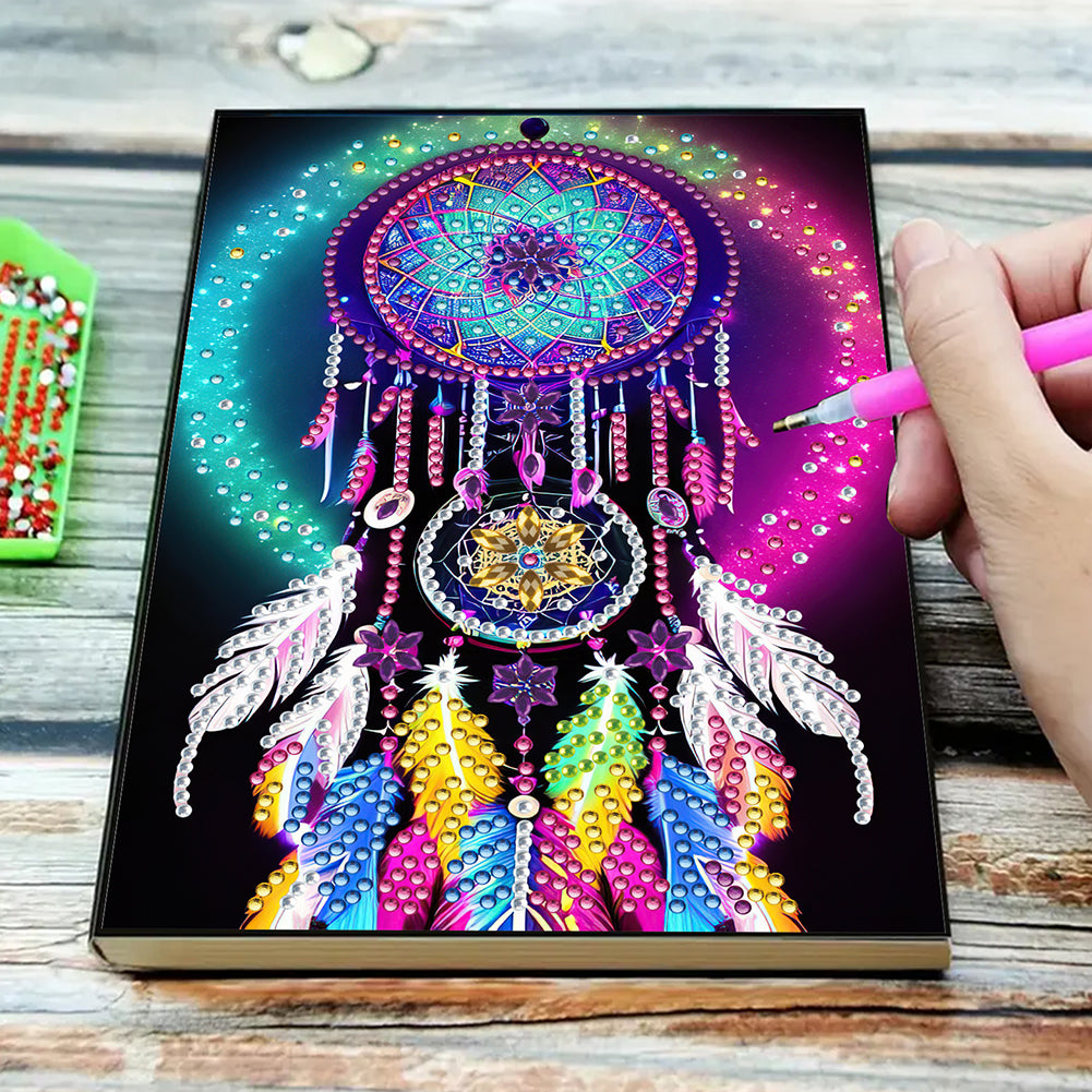 50 Pages A5 Special Shaped 5D Diamond Drawing Book Art Birthdays Gifts for Teens