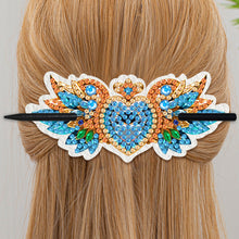 Load image into Gallery viewer, PU Diamond Painting Hairpin Bow Diamond Headware Handmade Hair Sticks for Ladies

