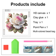 Load image into Gallery viewer, Diamond Painting - Partial Special Shaped - Flower (30*30CM)
