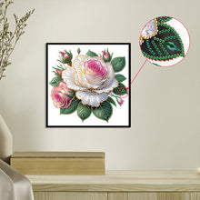 Load image into Gallery viewer, Diamond Painting - Partial Special Shaped - Flower (30*30CM)
