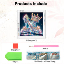 Load image into Gallery viewer, Diamond Painting - Partial Special Shaped - Crystal High Heels (30*30CM)

