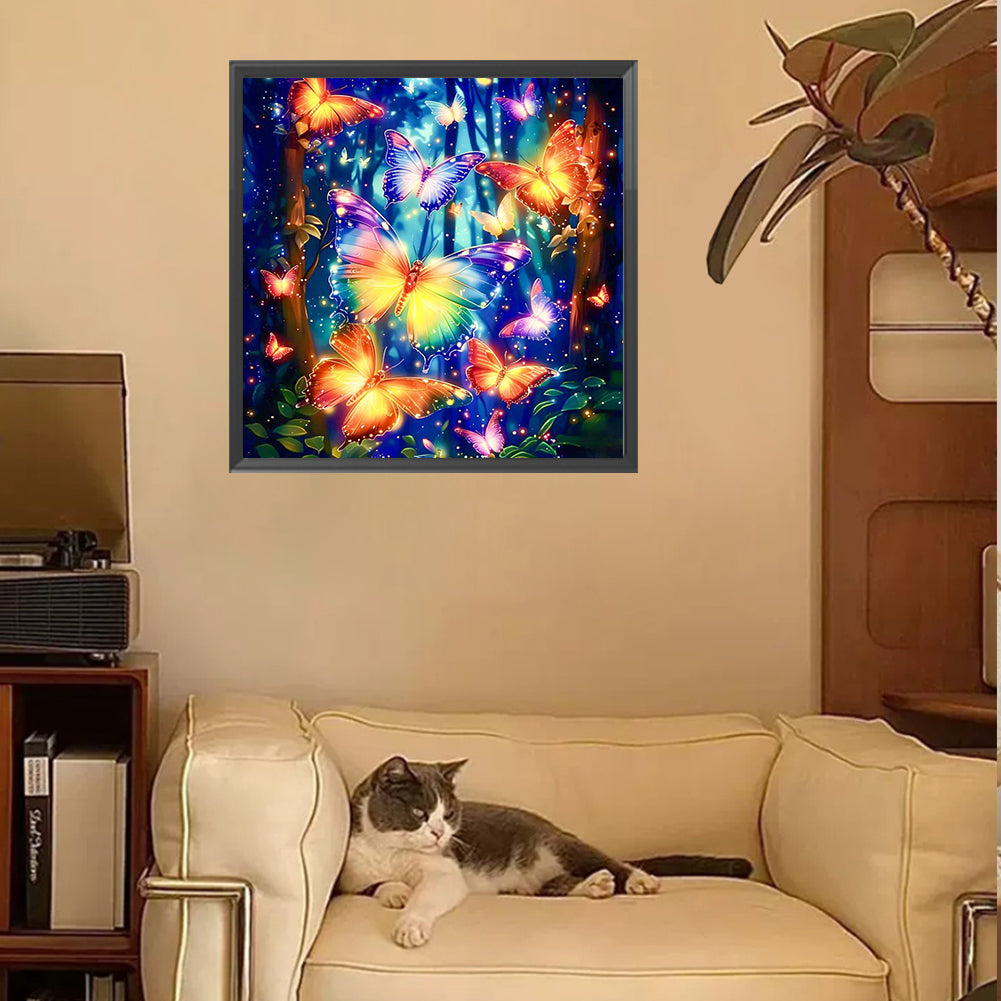 Diamond Painting - Full Square - Butterfly (30*30CM)
