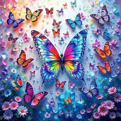 Diamond Painting - Full Square - Butterfly (30*30CM)