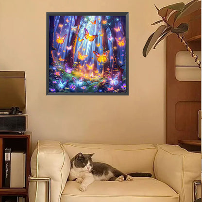 Diamond Painting - Full Square - Butterfly (30*30CM)